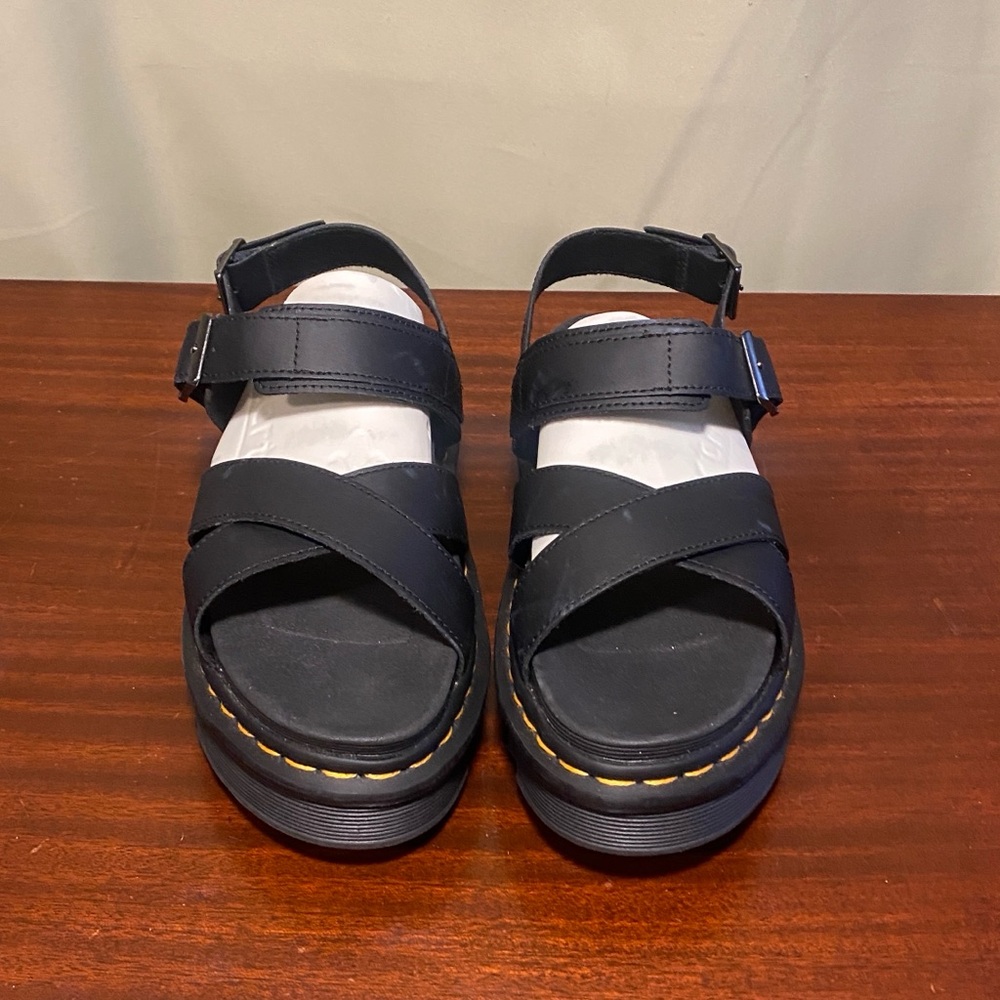 Dr Martens Women’s VOSS II Leather Strap Sandals size 10 - Picture 2 of 6
